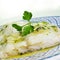 Bacalao al pil-pil, a typical spanish recipe of codfish