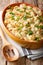 Bacalhau com natas - casserole with cod, potatoes, onions and cr