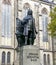 Bach monument stands since 1908 in front of the St Thomas Kirche