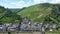 Bacharach panoramic view. Bacharach is a small town in Rhine valley in Rhineland-Palatinate, Germany. Bacharach is a small town in