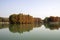 Bacheng Ecological Wetland Park in Suzhou, China during autumn session