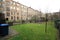 Back garden of scottish tenements