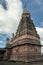 Back of Grishneshwar temple-Stone wall and stapes