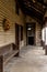 Back Porch - Abandoned Dudley Snowden House - Appalachian Mountains - Kentucky