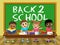 Back School blackboard Happy kids children classroom