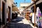 Back streets, Skiathos, Greece.