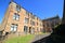 Back of the tenement buildings in Glasgow