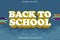 Back To School With Cartoon Emboss Style Editable Text Effect