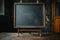 Back to school classic Vintage blackboard or school slate concept