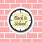 Back to School, Clock sticker