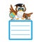 Back to school color background with owl