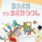 Back to school flat cartoon design modern vector illustration