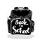 Back to school lettering on Backpack