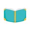 Back to school open book learn read knowledge icon