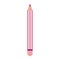Back to school, red color pencil paint elementary education cartoon