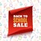 Back to School Sale banner.