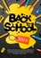 Back to school sale poster and banner with colorful pencils and elements for retail marketing promotion and education