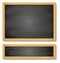 Back to School Wooden Black Chalkboard.