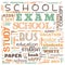 back to the school word cloud, word cloud for school life, this word cloud use for banner, painting, motivation, web-page, website