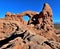 Back of Turret Arch, Arches National Park, Utah