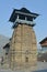 Back view of lakhamandal shiv temple in Uttarakhand