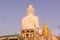 Back view of Phuket Big Buddha Statue