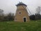 Backa Topola autumn scenery old windmill