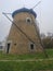 Backa Topola autumn scenery old windmill