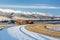 Backcountry road in Rocky Mountains