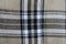 Backdrop - beige, black and white flannel tartan fabric