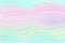 Backdrop, multicoloured wavy horizontal lines, vivid shades of pink, green and blue