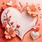 A backdrop for Valentine\\\'s cards, or any romantic-themed design.