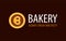 Backery logo with Pretzel in Circle - Always Fresh and Tasty