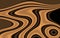 Background with an abstract brown pattern
