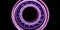 Background abstract circle fluorescent curve purple watercolor sparkle 3d illustration