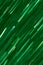Background abstract dynamic green neon light and stripes moving fast