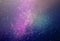 Background of abstract galaxies with stars and planets in dark blue galaxy space universe night light