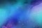 Background of abstract galaxies with stars and planets with green and blue sky motifs of the night light universe