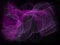 Background abstract wave digital purple ripple