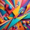 Background artist paint design geometric polygon hipster pop art