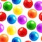 Background with balls seamless