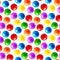 Background with balls seamless