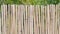 Background of a bamboo fence