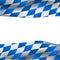Background with bavarian flag