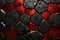 Background of black and red stone slabs