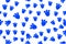 Background - blue Animal Foot Print
