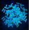 Background blue lactobacillus, bifidobacteria, probiotic, prebiotic. Infographics. Vector illustration on isolated
