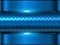 Background blue metallic 3d chrome