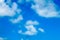 Background blue sky with cloud wallpaper