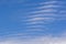 Background - Blue Sky and Wispy White Cloud